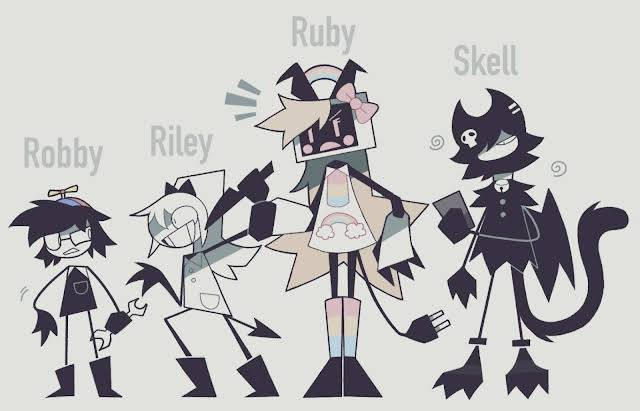 fundamental paper Education Characters by Mixxxelexen on DeviantArt