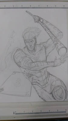 Gambit pencil warm-up