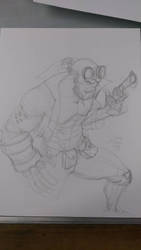 Hellboy Sketch 