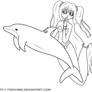 Mermaid Melody Luchia Lineart