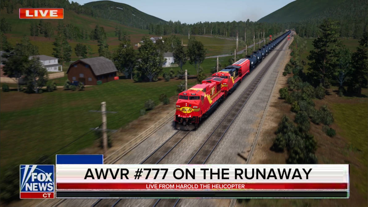 Awvr Fox News Coverage of AWVR 777 Runaway by AndrewDiesel160 on DeviantArt