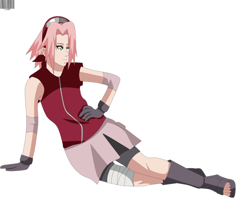 Sakura haruno Shippuden Fullbody Colored by Sarah927 on DeviantArt.