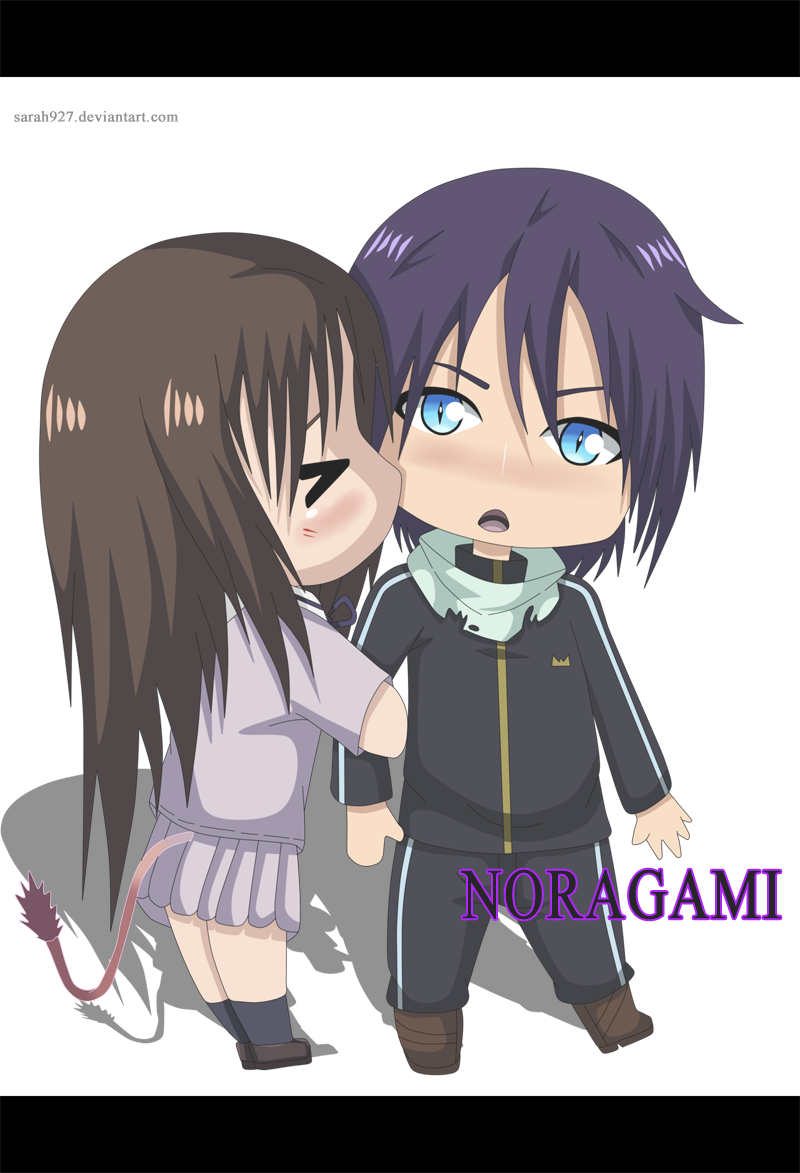 Yato and hiyori Noragami Anime Chibi