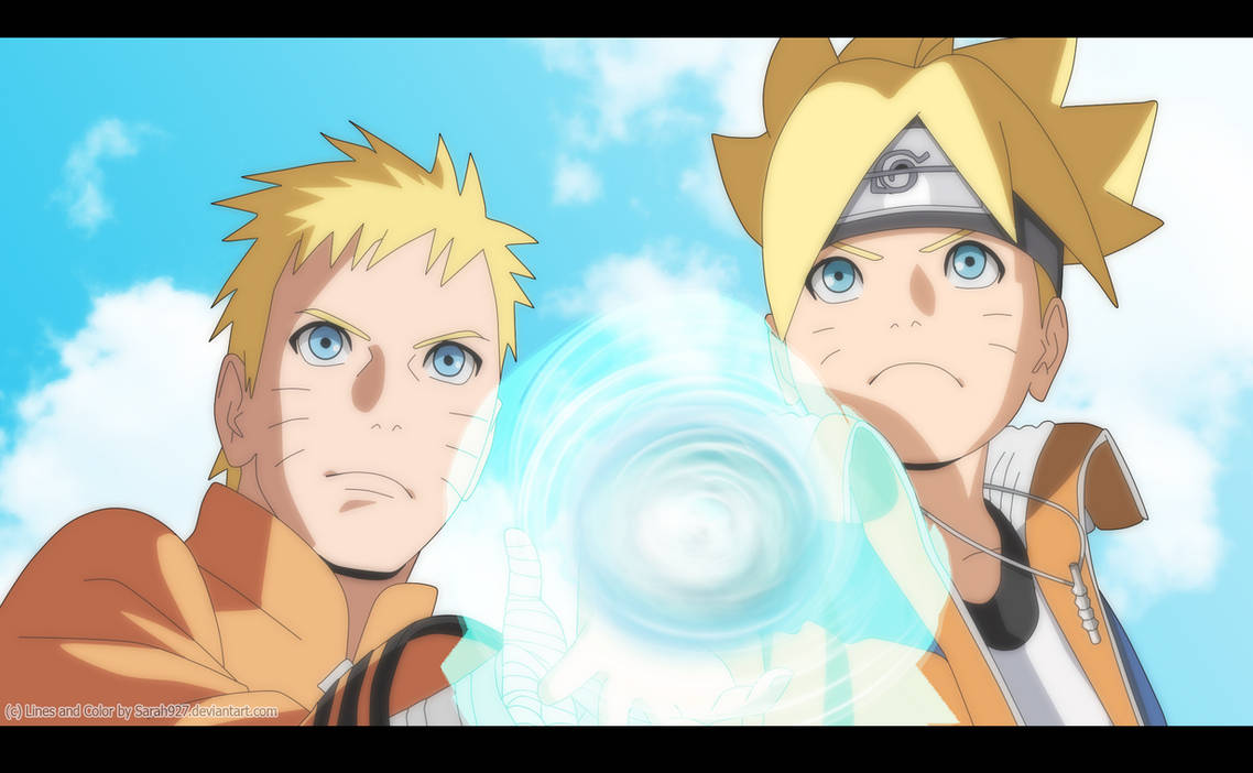 Naruto and Boruto Rasengan Boruto the movie by Sarah927Artworks on ...