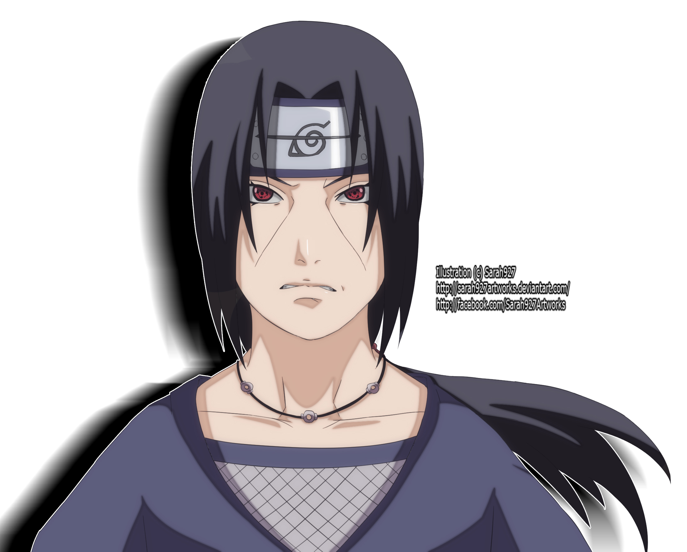 Itachi Uchiha Sharingan Render By Sarah927artworks On Deviantart