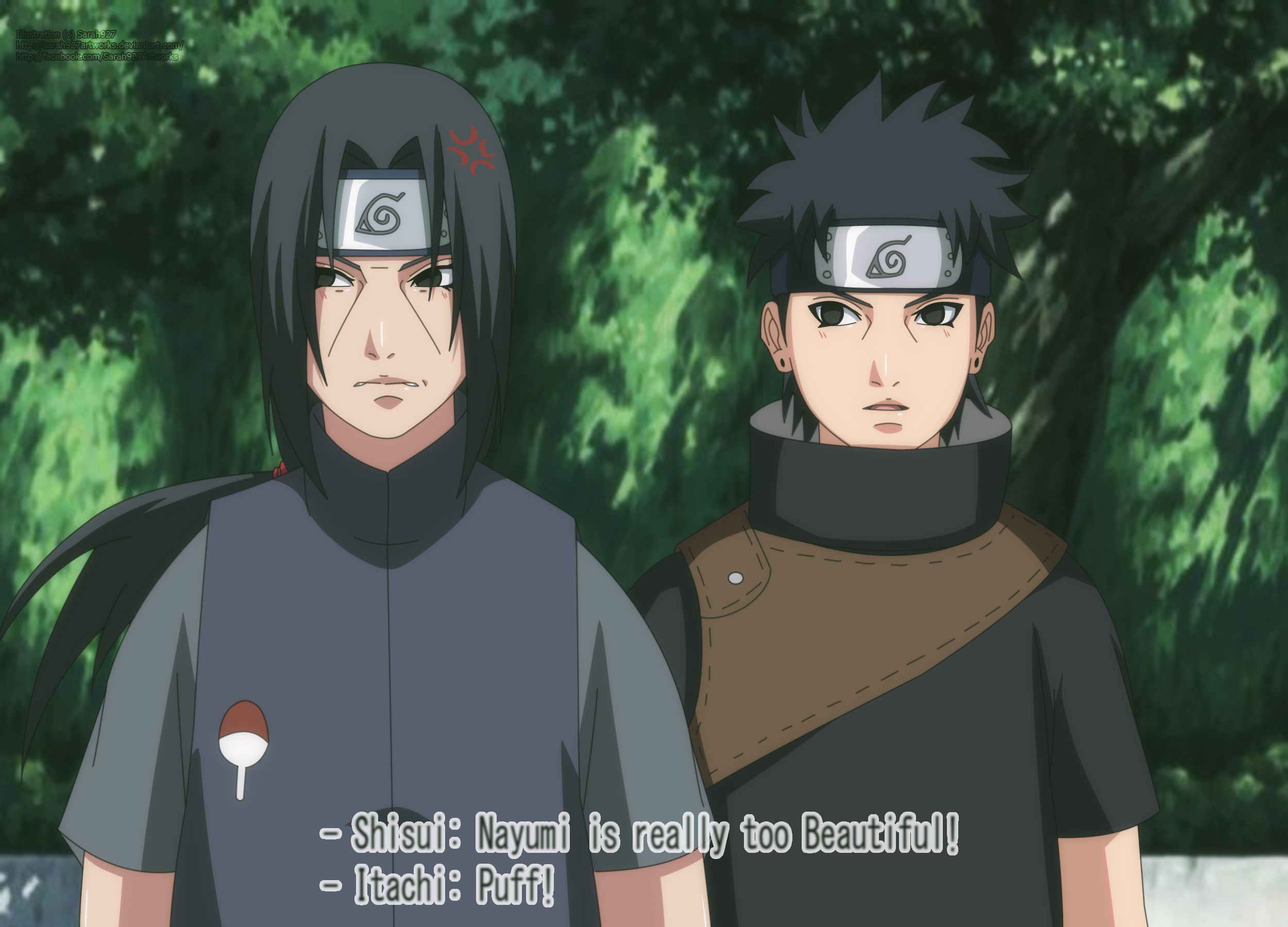 Itachi and Shisui Uchiha