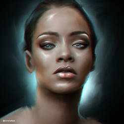 Rihanna - Digital Painting