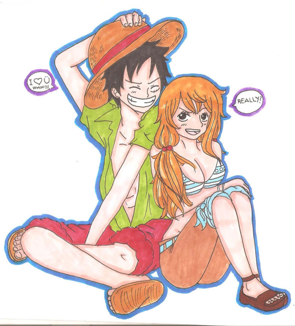 LUFFY AND NAMI