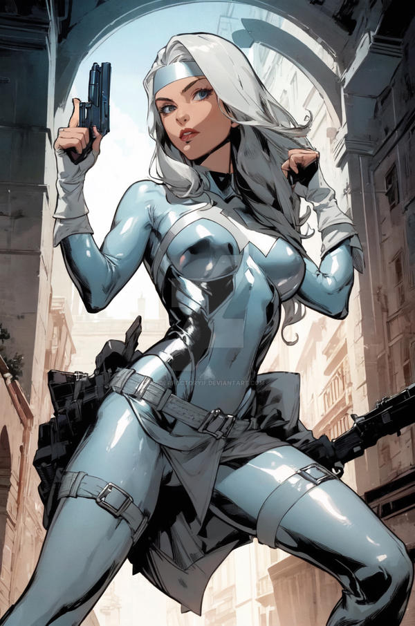 Silver Rikki Marvel Silver Sable - silky Marvel comics superheroine by IdeaFactoryIF on ...