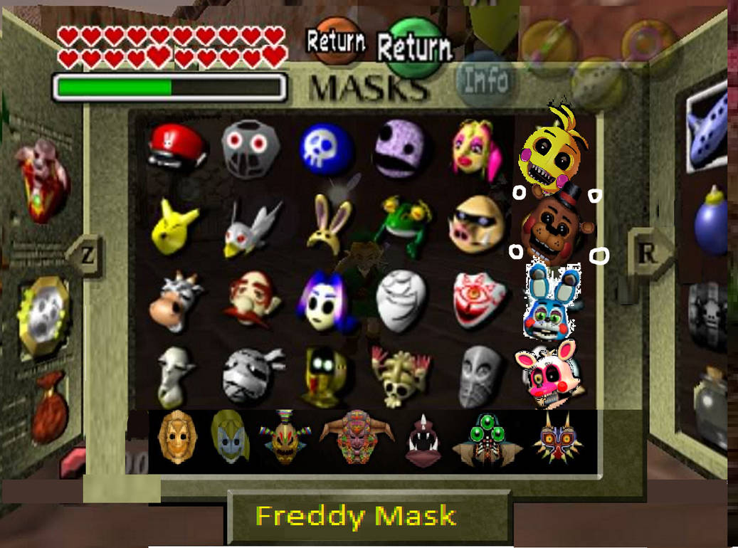 FNAF Mask Mod by Awesomebebe123 on DeviantArt