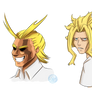 All Might Style Practice