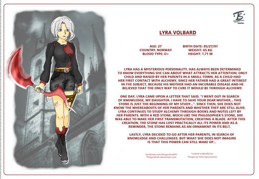 Lyra Volbard -  KOF Fan Original Character