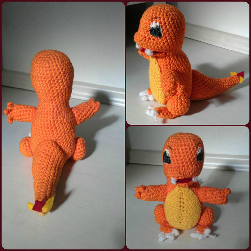 Charmander crochet stuffed animal by Tithoyie on DeviantArt