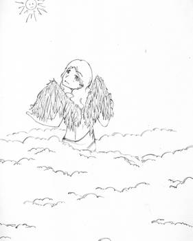 SB: Angel in the clouds