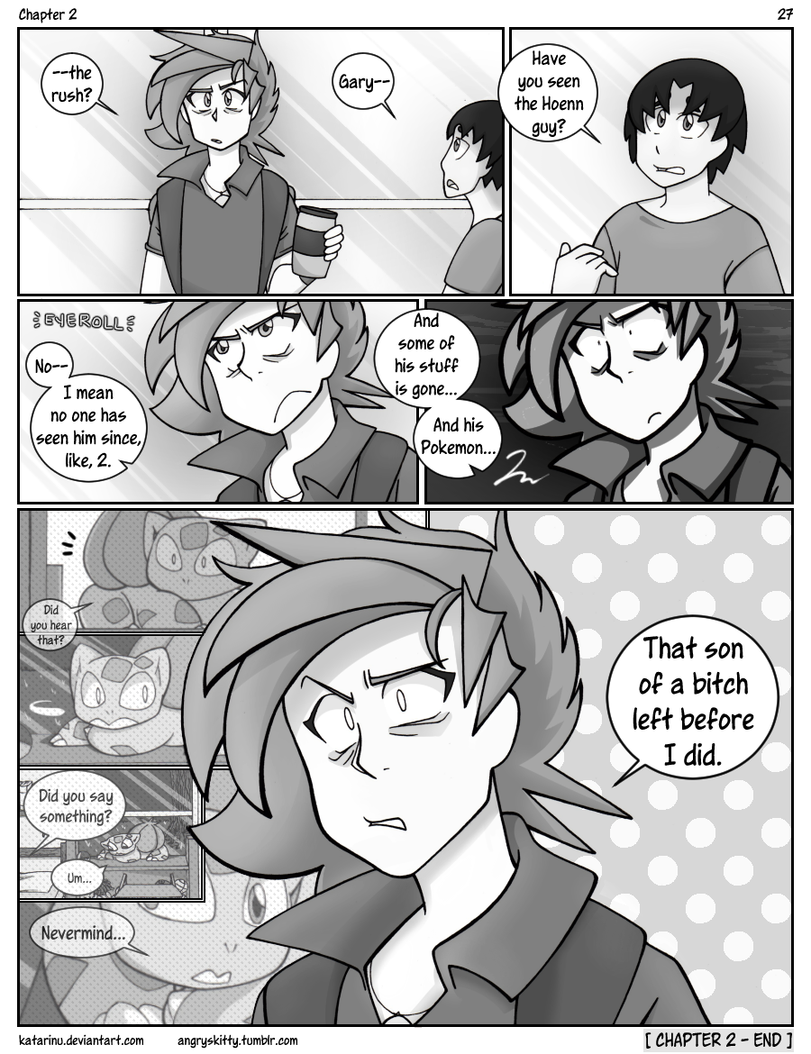 Nuzlocke on Ice: Chapter 2, page 27 [END]