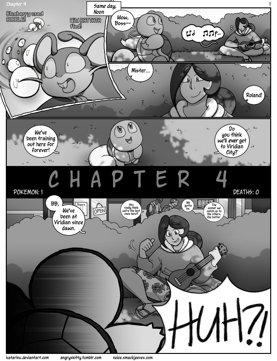 Nuzlocke on Ice: Chapter 4, page 1