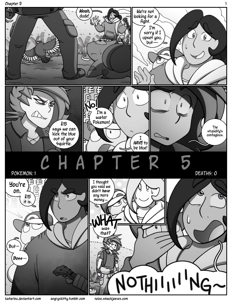 Nuzlocke on Ice: Chapter 5, page 1