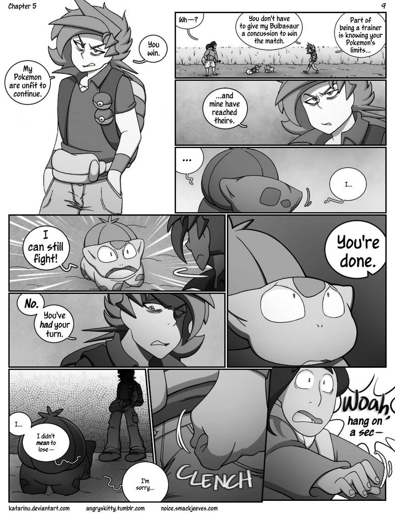 Nuzlocke on Ice: Chapter 5, page 9 by Katarinu