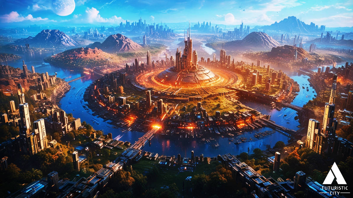 Futuristic Inca futuristic cityscape by JANNATEHAJJI on DeviantArt
