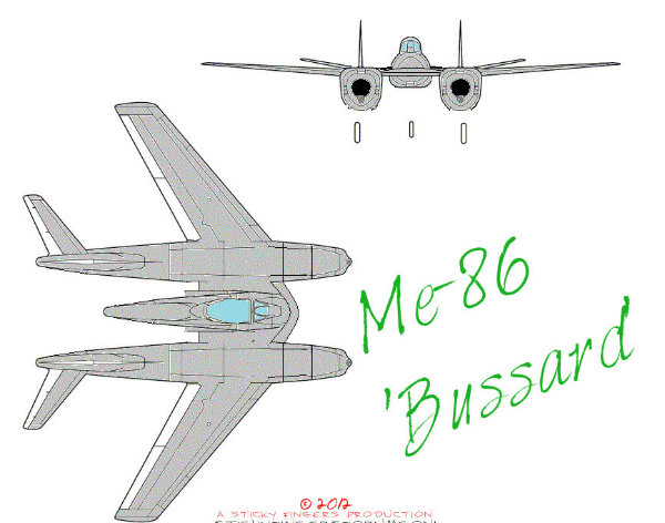 Messerschmitt Me-86 'Bussard'