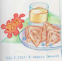 Nov 2. B - Orange (Brunch)