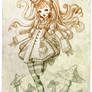 Alice in Wonderland Sketch - Daily challenge No4