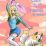 Cake the Cat and Fionna the Human