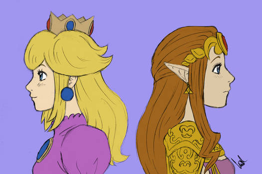 Peach n' Zelda