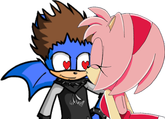 A Kiss with Amy.EXE by TMNTSam on Newgrounds