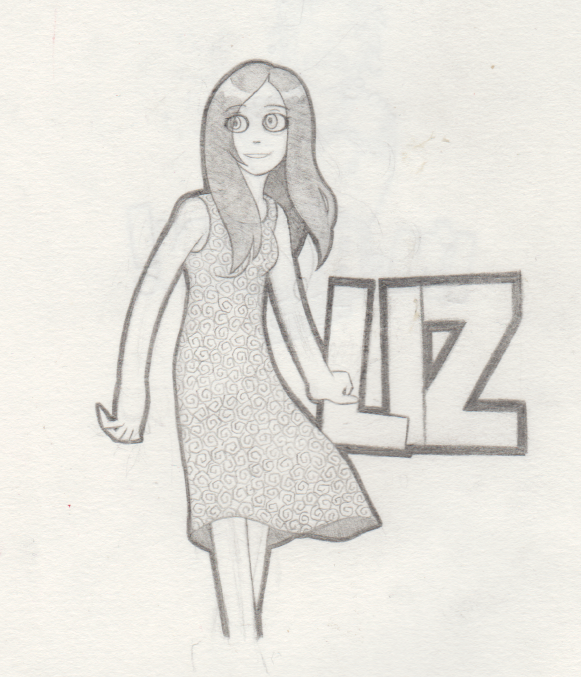 Facebook art challenge 9: Liz