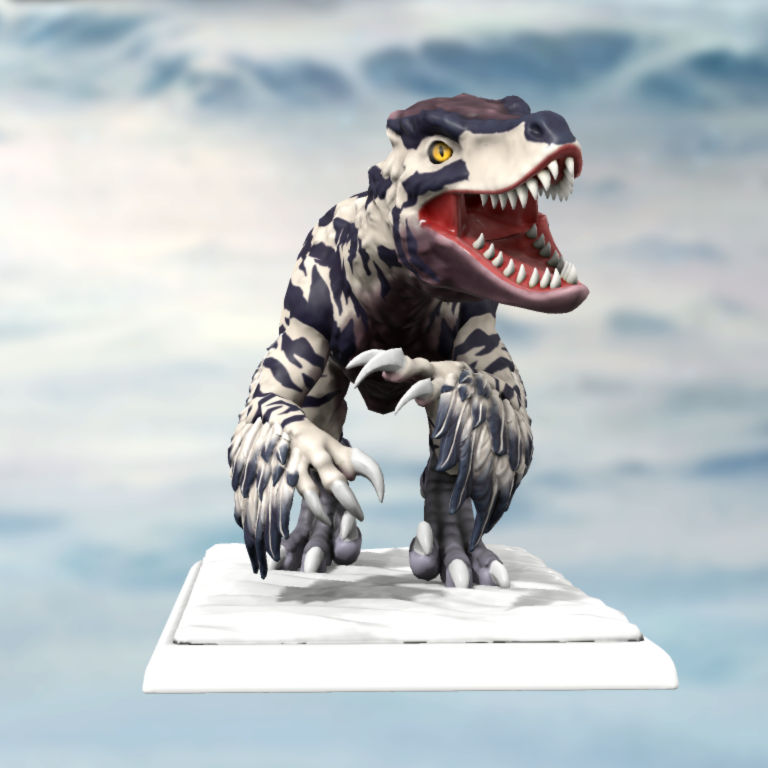 Heroforge Raptor Ride Hero Forge Tundra Raptor by JaykoBells-15 on DeviantArt