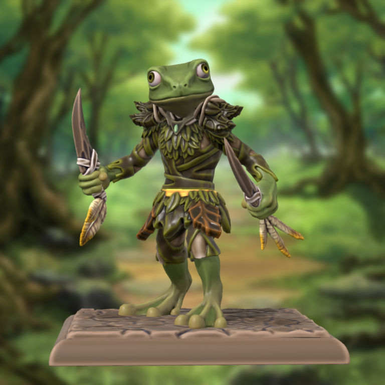 Hero Forge Frog Soldier by JaykoBells-15 on DeviantArt