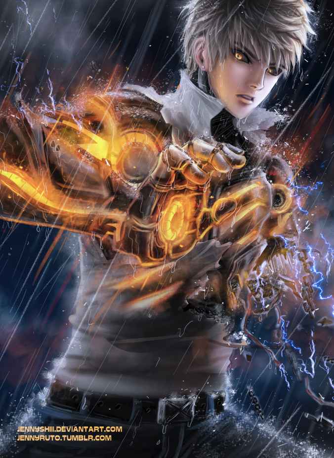 One Punch Man - Genos by jennyshiii on DeviantArt