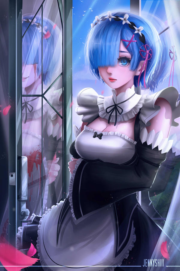 Rem Fans Re: Zero Rem Fan Art by jennyshiii on DeviantArt