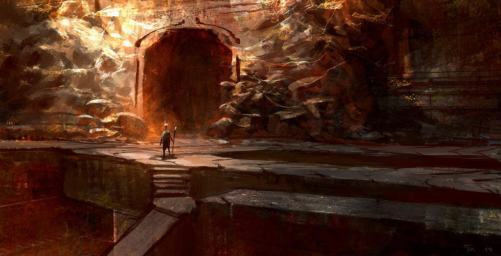 Temple Interior Concept by parkurtommo on DeviantArt