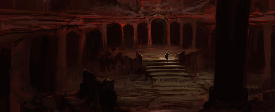 Temple Interior Concept 6 by parkurtommo on DeviantArt