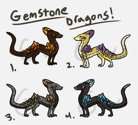 Gemstone Dragon Adoptables