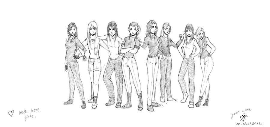 CoD OC Girls by Kasimova on DeviantArt