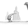 A hoof up yer backside!