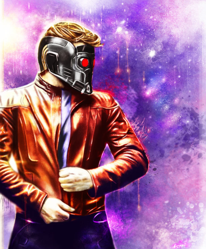 Guardians Of The Galaxy - Starlord by p1xer