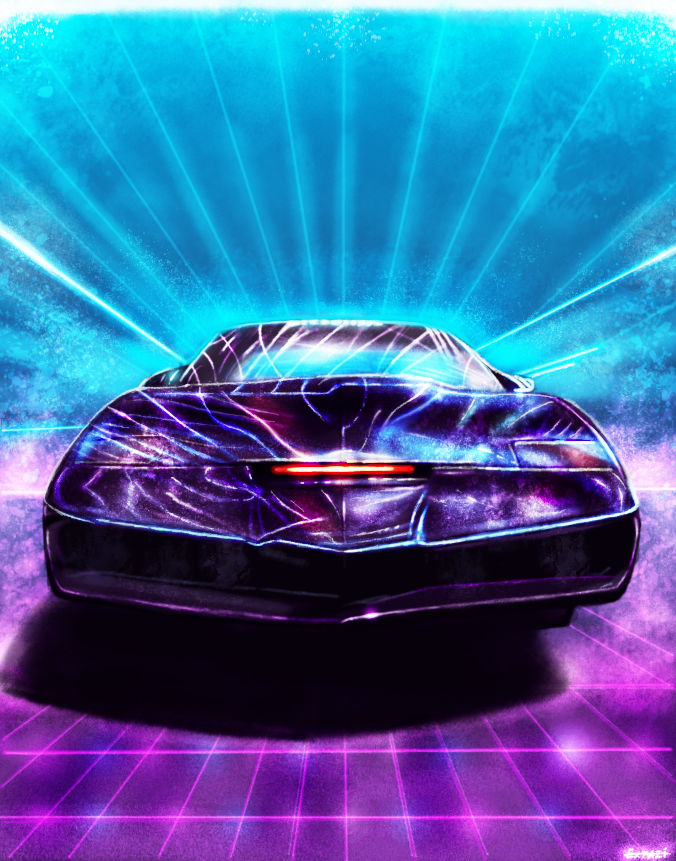 Knight Rider - Kitt by p1xer on DeviantArt