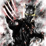 Captain America :Civil War - Black Panther bw