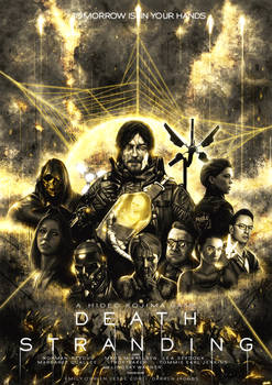 Death Stranding alternative poster GOLD