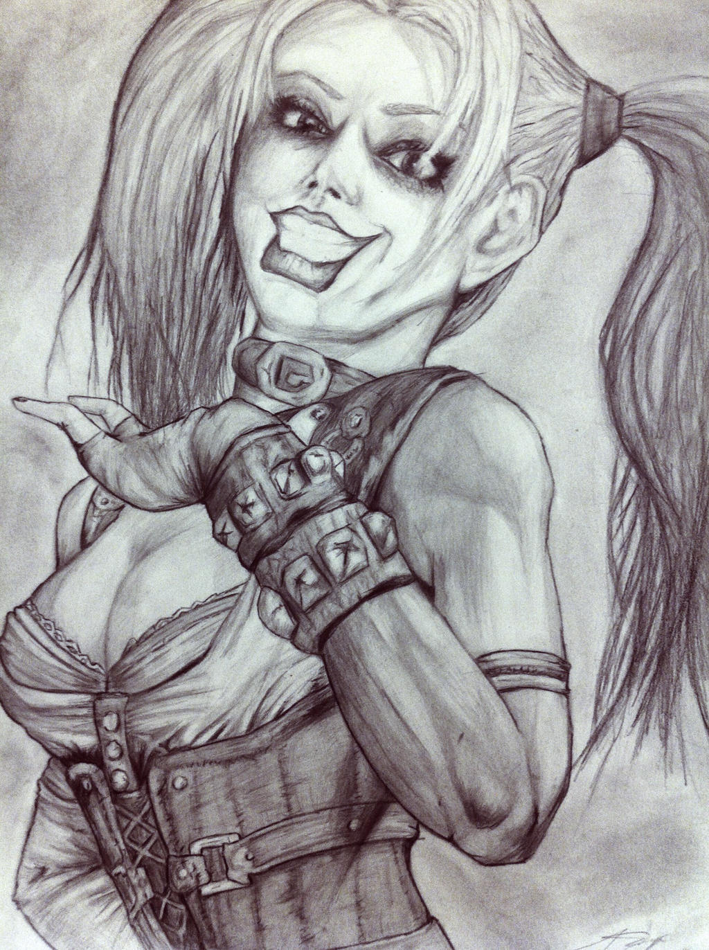 Arkham City style Harley Quinn