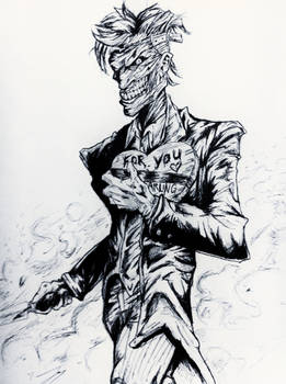 Greg Capullos Version of The Joker.