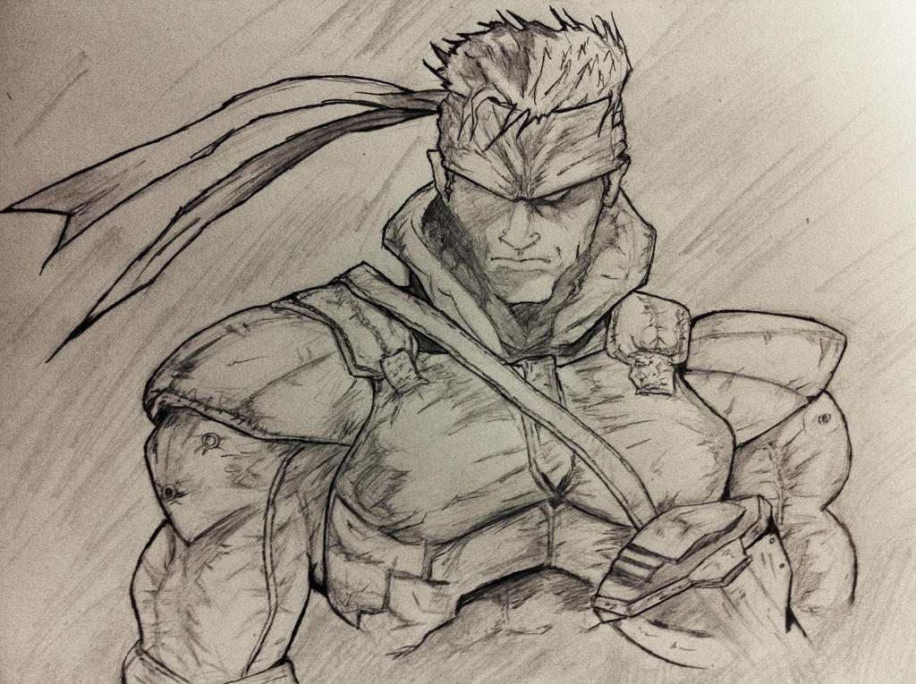 Solid Snake by artoflunatik on DeviantArt