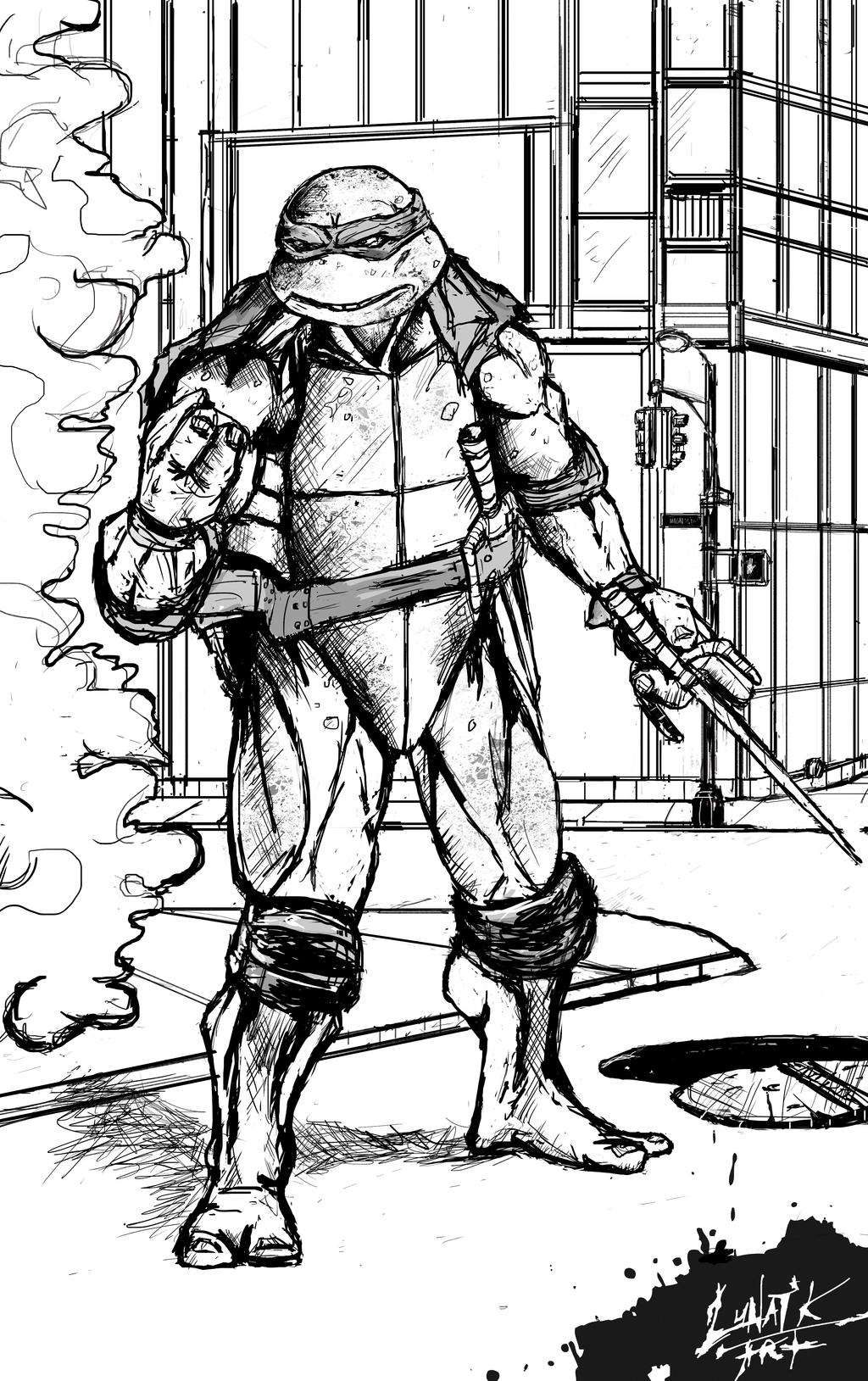 1990 Raphael Full Body 1990 Tmnt Raphael by artoflunatik on DeviantArt