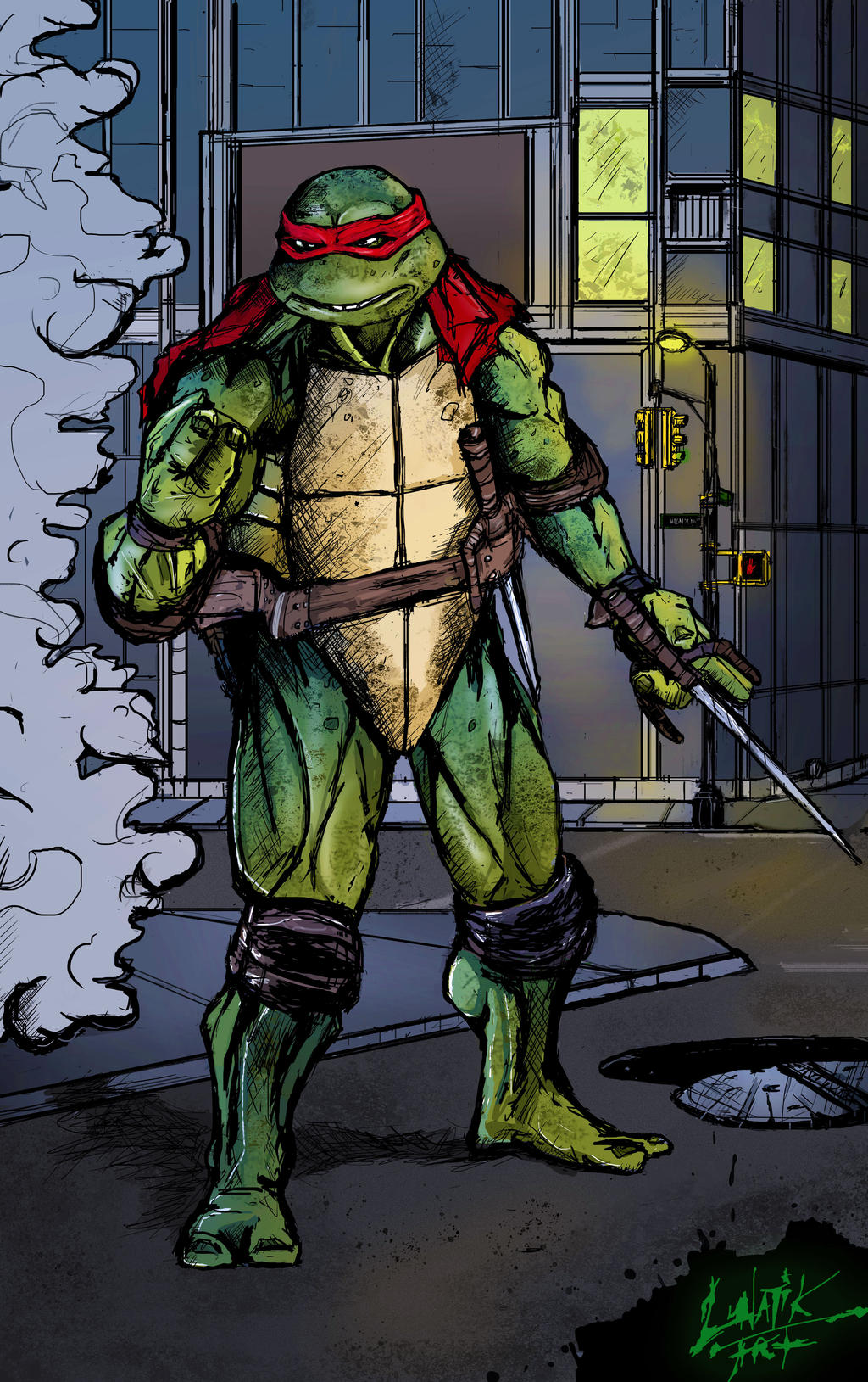 1990 TMNT Raphael by artoflunatik on DeviantArt