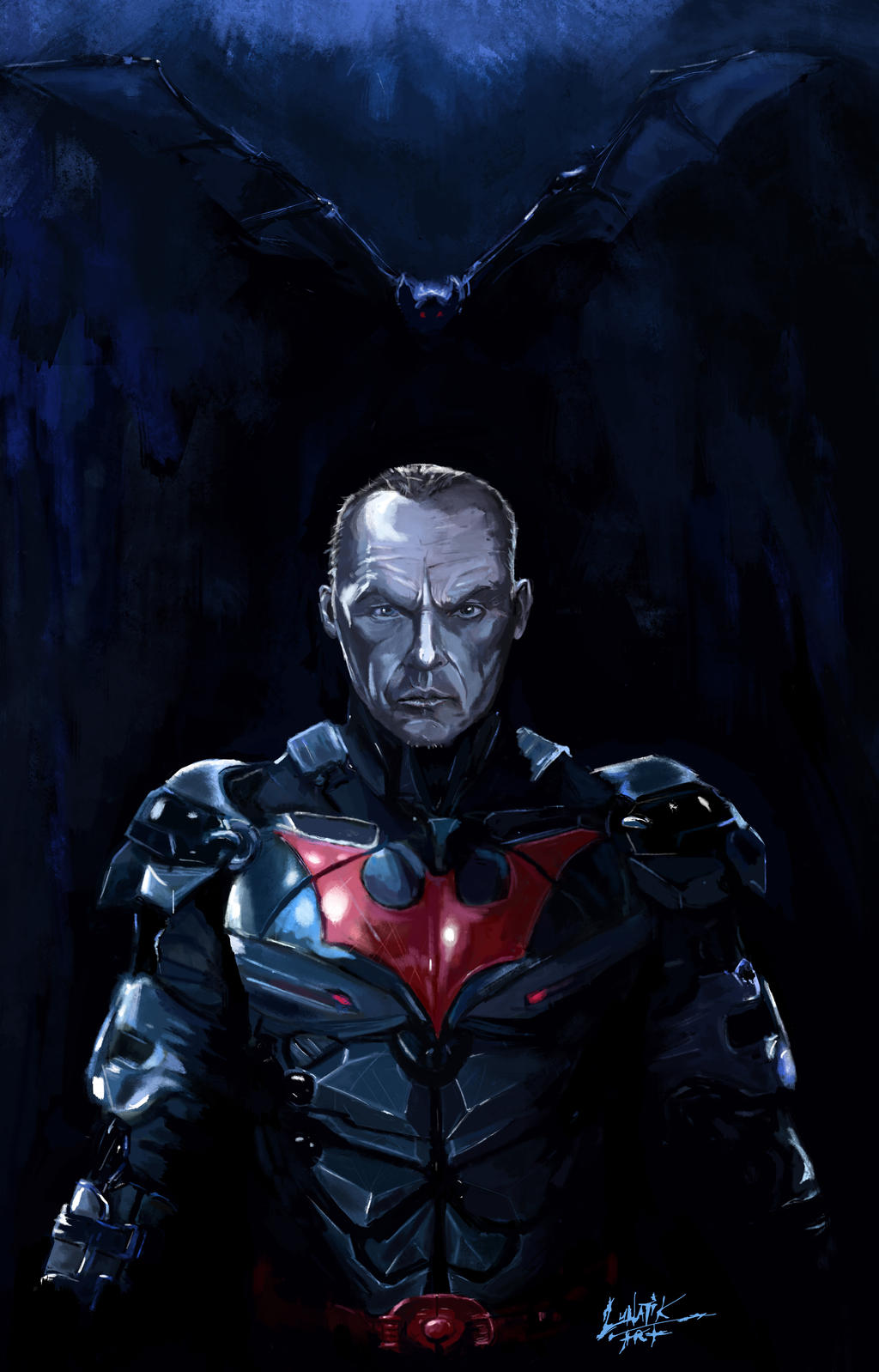 Batman Beyond Abstract Batman Beyond Concept art by artoflunatik on DeviantArt