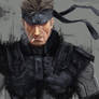 Solid Snake Painting